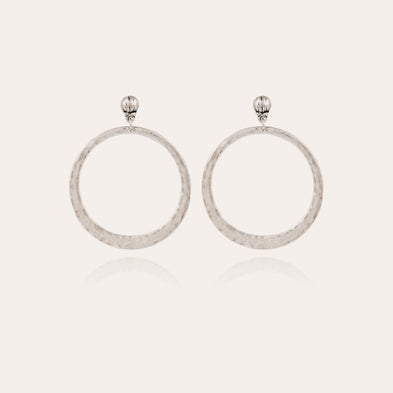 Boucles d'oreilles Mimi petit modèle argentées