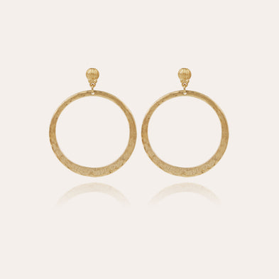 Boucles d'oreilles Mimi petit modèle dorées