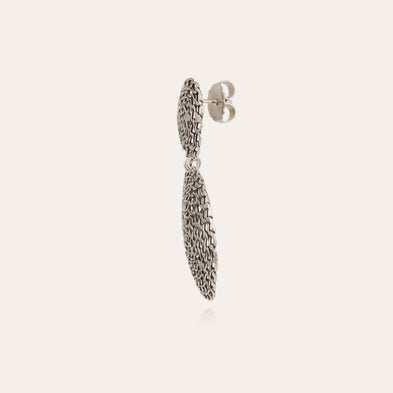 Boucles d'oreilles Onde Gourmette petit modèle