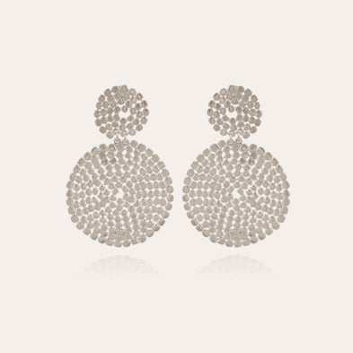 small size 's Onde Lucky Silver Earrings