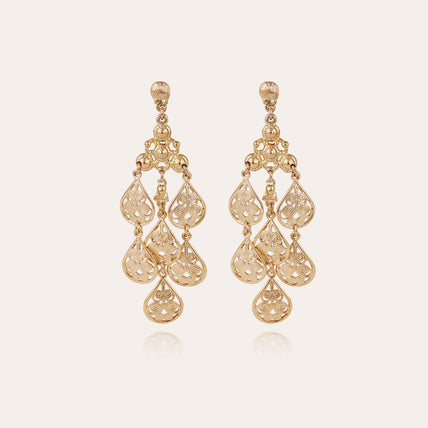Boucles d'oreilles Orferia petit modèle dorées