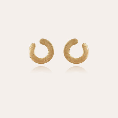 Boucles d'oreilles Poni dorées