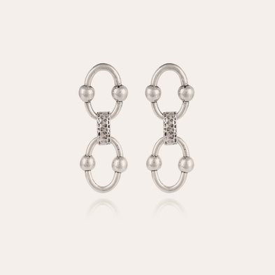 Pendientes «Rivage» plateados