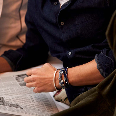 Armband „Eliot“ in Silberoptik