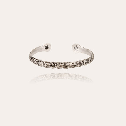 Bracelet Liane jonc large argenté