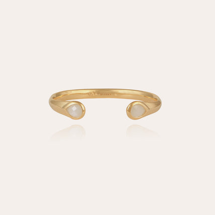 Pulsera Saint Germain dorada - Nácar blanco