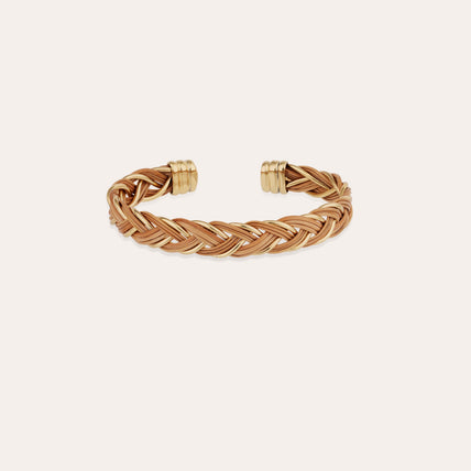 Bracelet Tresse doré - Osier