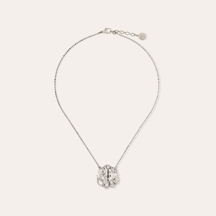 Collar «Arabesque» de « small size », plateado