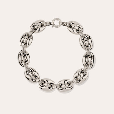 Collar Cophea plateado