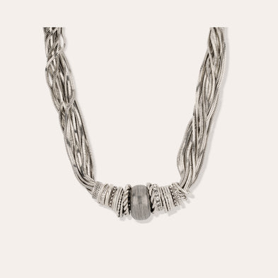 Collier Jos argenté