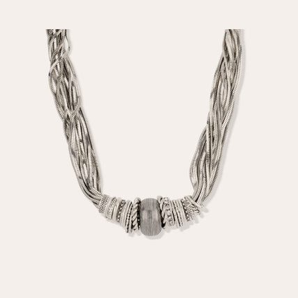 Collier Jos argenté