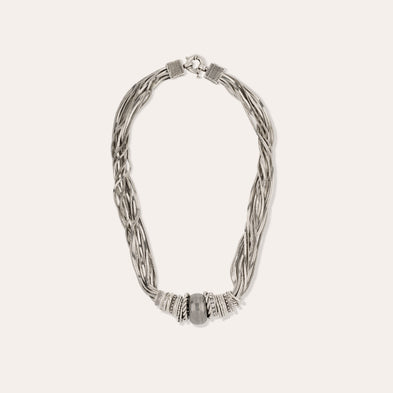 Collier Jos argenté