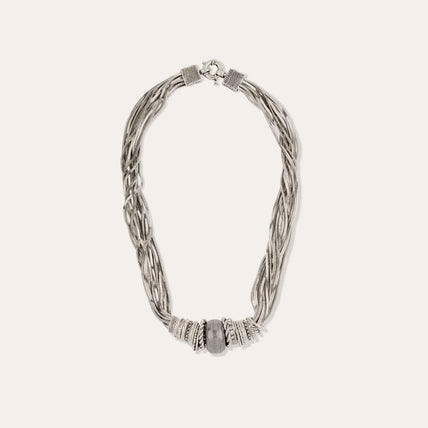 Collier Jos argenté