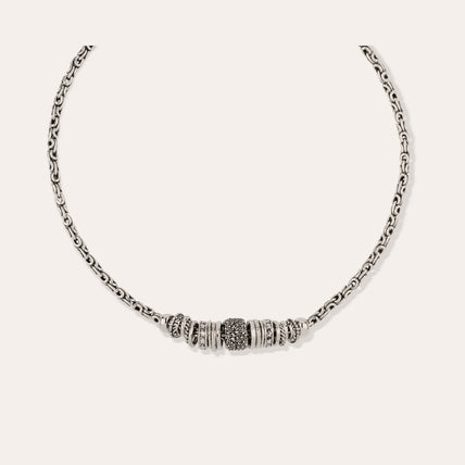 Collier Marquise Chaine argenté