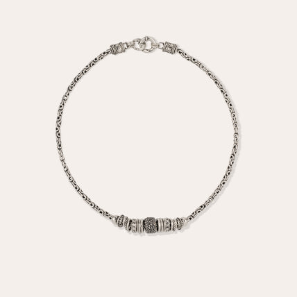 Collier Marquise Chaine argenté