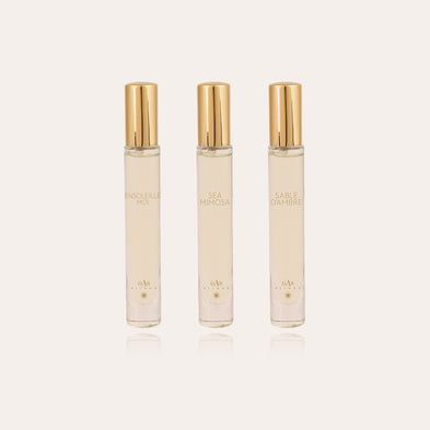 Coffret Signature - Ensoleille Moi, Sea Mimosa, Sable d'Ambre (3 x 10 ml)