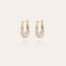 Pendientes «Écume» de small size , bicolores y plateados