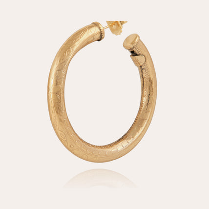 Pendientes de aro Maoro « small size » dorados