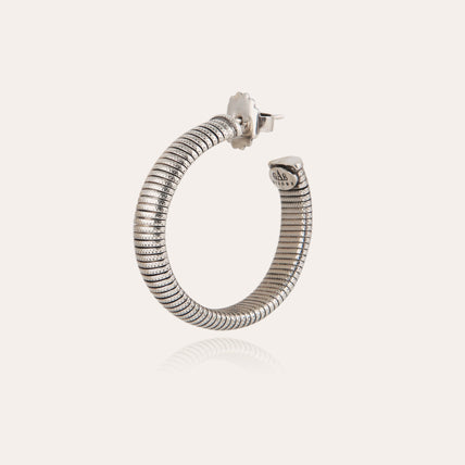 Pendientes de aro Milo « small size » plateados