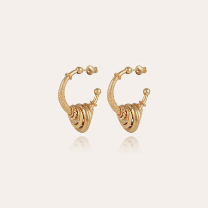 Pendientes de aro Maranzana « small size » dorados