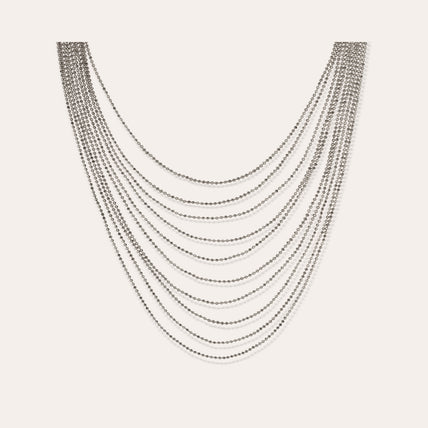Collier Roméo argenté