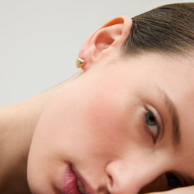 stud earrings Amore doradas