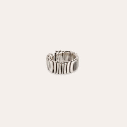 Bague Aida jonc argentée