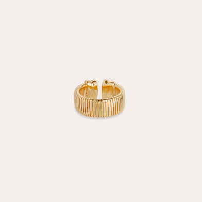 Bague Aida jonc dorée
