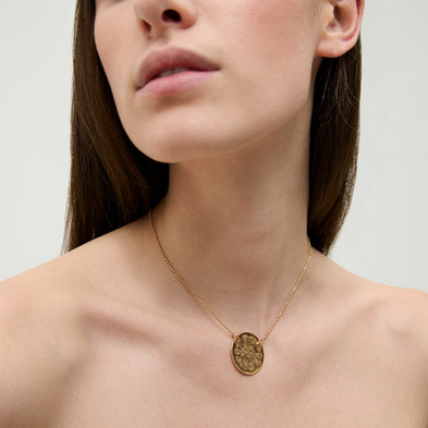 Collier Diva petit modèle doré