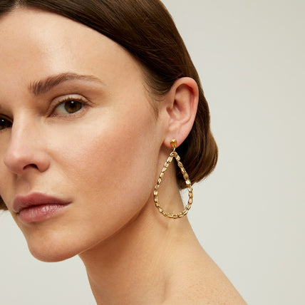 Boucles d'oreilles Bibi Liane mini dorées