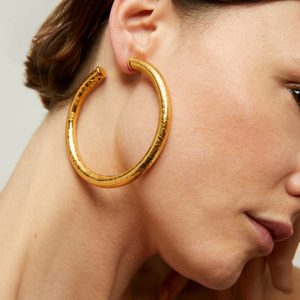 Maoro Large size Hoop Earrings