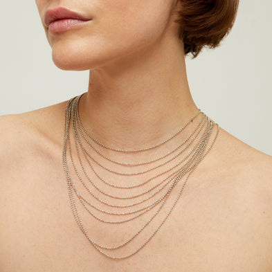 Collier Roméo argenté