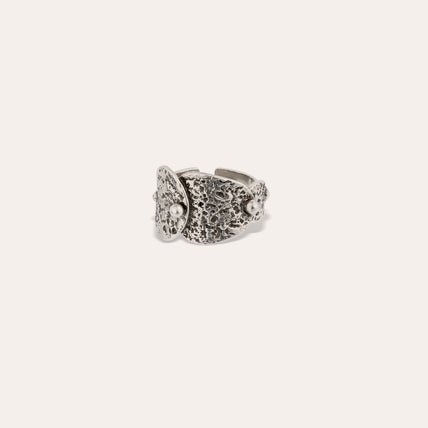 Bague Eclipse argentée