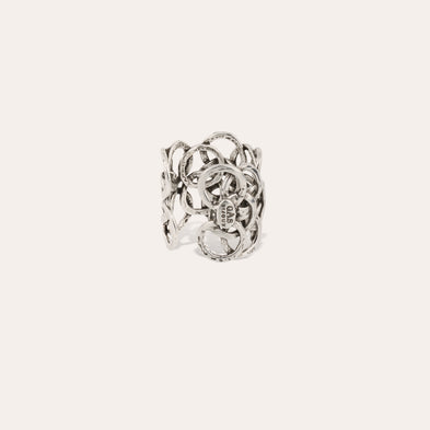 Bague Olympie argentée