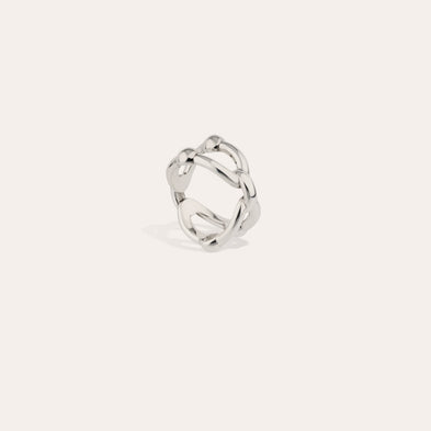Anillo Rivage plateado