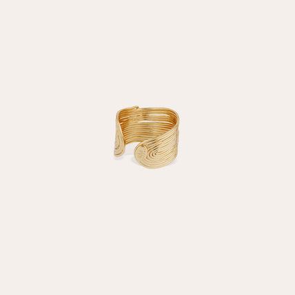 Bague Wave dorée