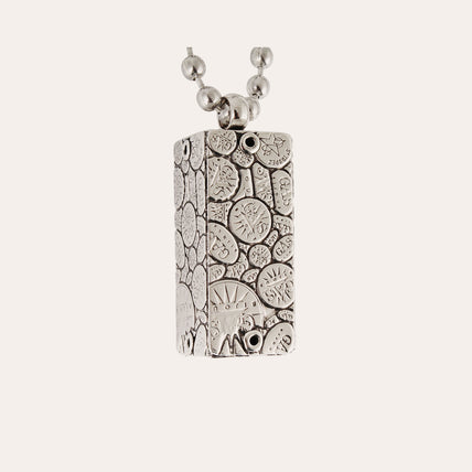 Porte-clés Cage Bozart argenté