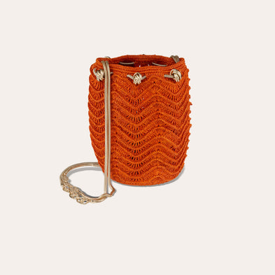 Sac bourse Soul Palmiers - Orange