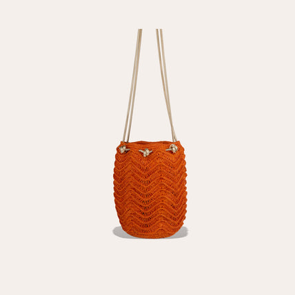 Sac bourse Soul Palmiers - Orange