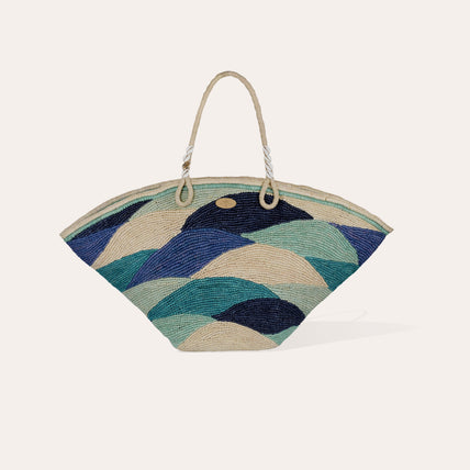 Sac panier Les Salins raphia