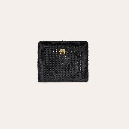 Sac bourse Les Canoubiers raphia