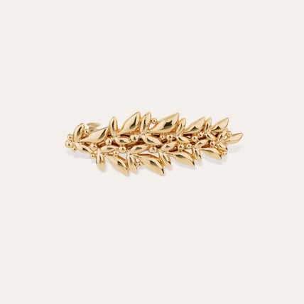 Barrette Olea dorée 
