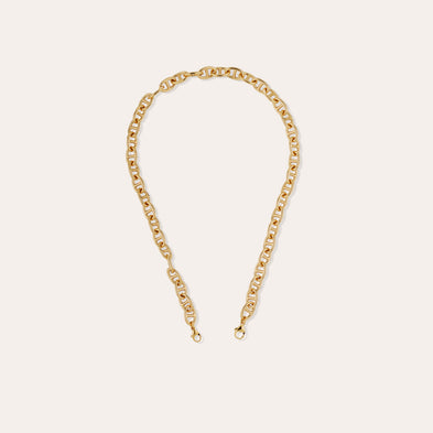 Cadena de collar Billy dorada - personalizable